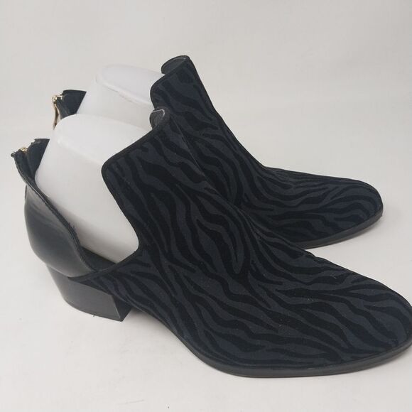 Andrew Gellar Black Suede Shoes. Size 9.5 M - Picture 7 of 16